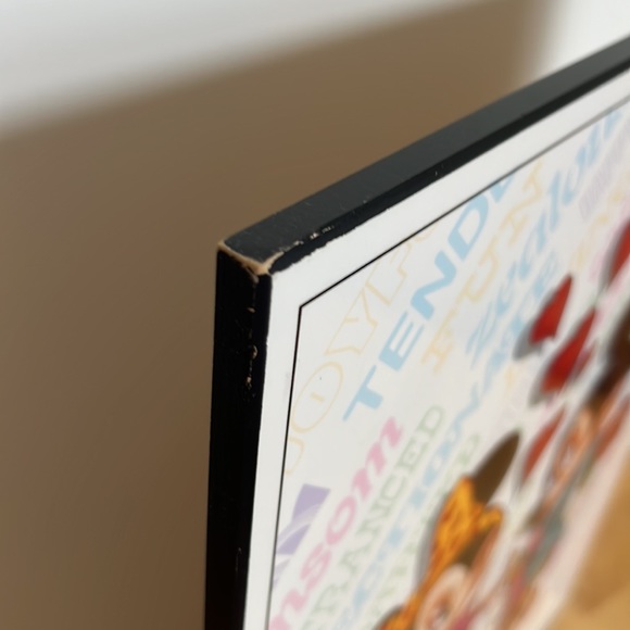 RARE! VINTAGE 1980s Walt Disney Mickey Mouse &  Minnie Mouse Wall Art - Picture 5 of 7